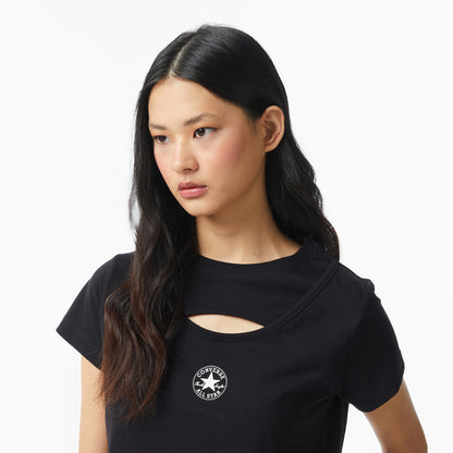 Converse Kadın Siyah T-shirt