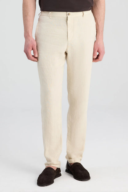 Ds Damat Comfort Fit Bej Jogger Pantolon