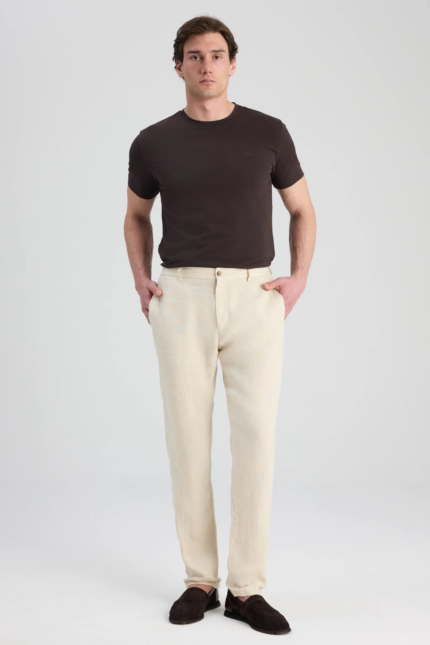 Ds Damat Comfort Fit Bej Jogger Pantolon