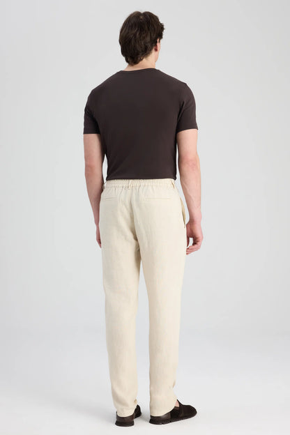 Ds Damat Comfort Fit Bej Jogger Pantolon
