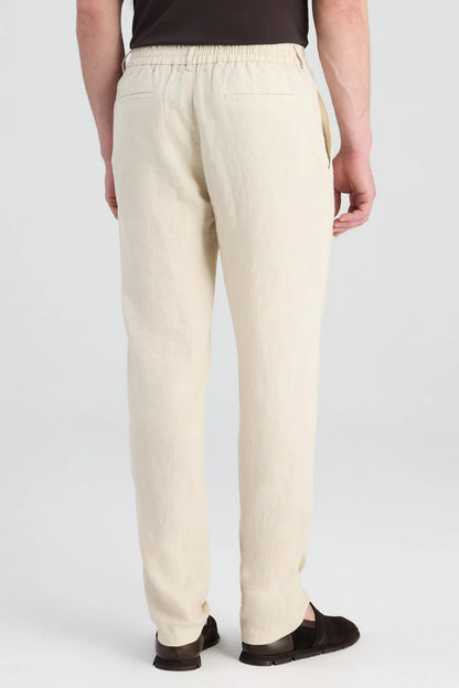 Ds Damat Comfort Fit Bej Jogger Pantolon