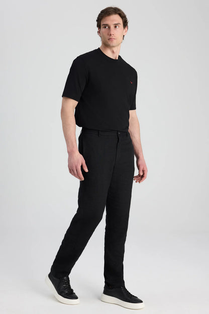 Ds Damat Comfort Fit Siyah Jogger Pantolon