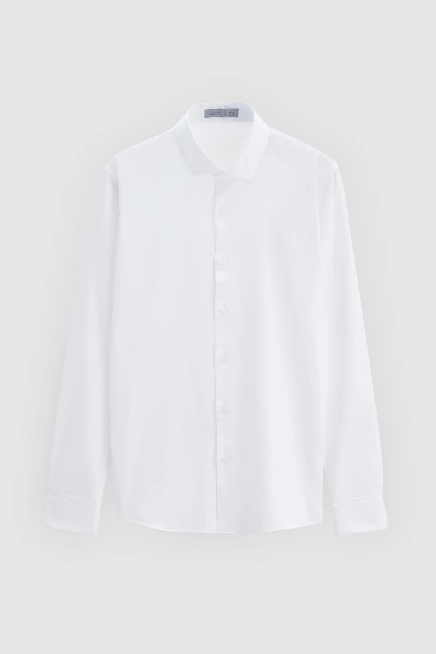 Twn Slim Fit Beyaz Düz Gömlek