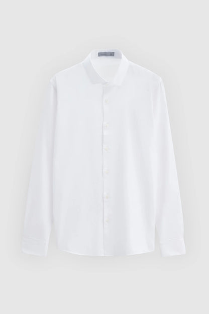 Twn Slim Fit Beyaz Düz Gömlek