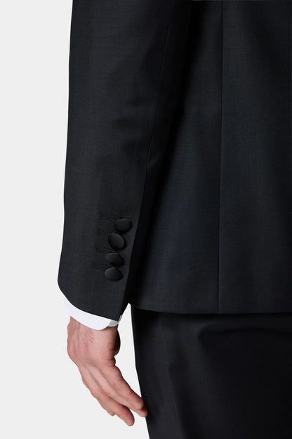 Damat Regular Fit Siyah Düz Smokin Takim