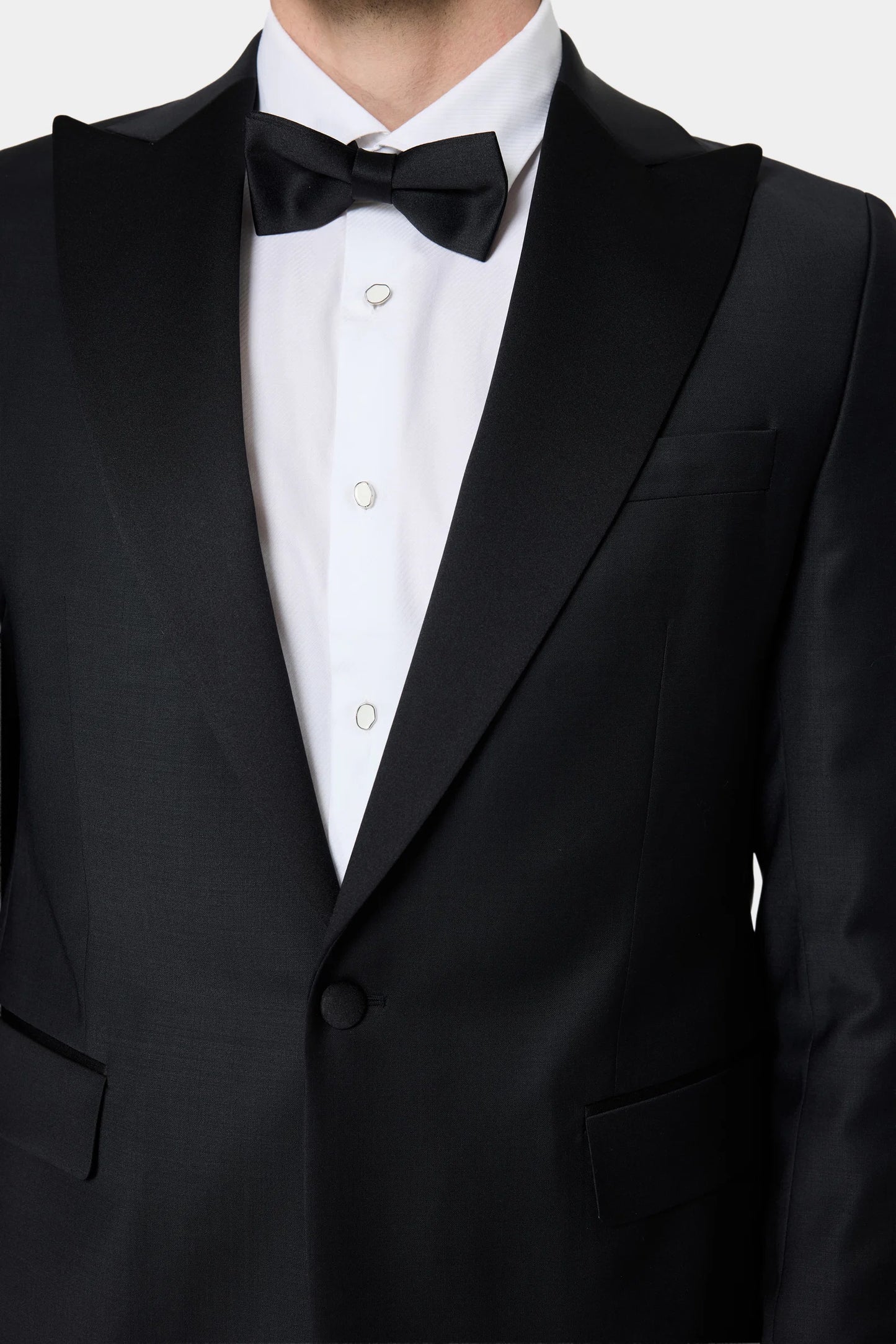 Damat Regular Fit Siyah Düz Smokin Takim