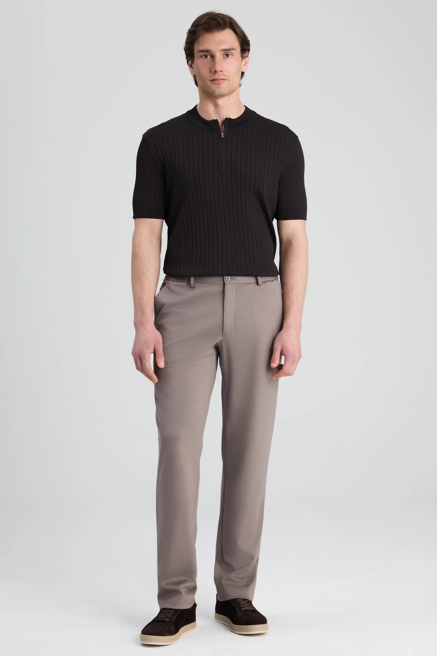 Ds Damat Comfort Fit Vizon Örme Takim Elbise
