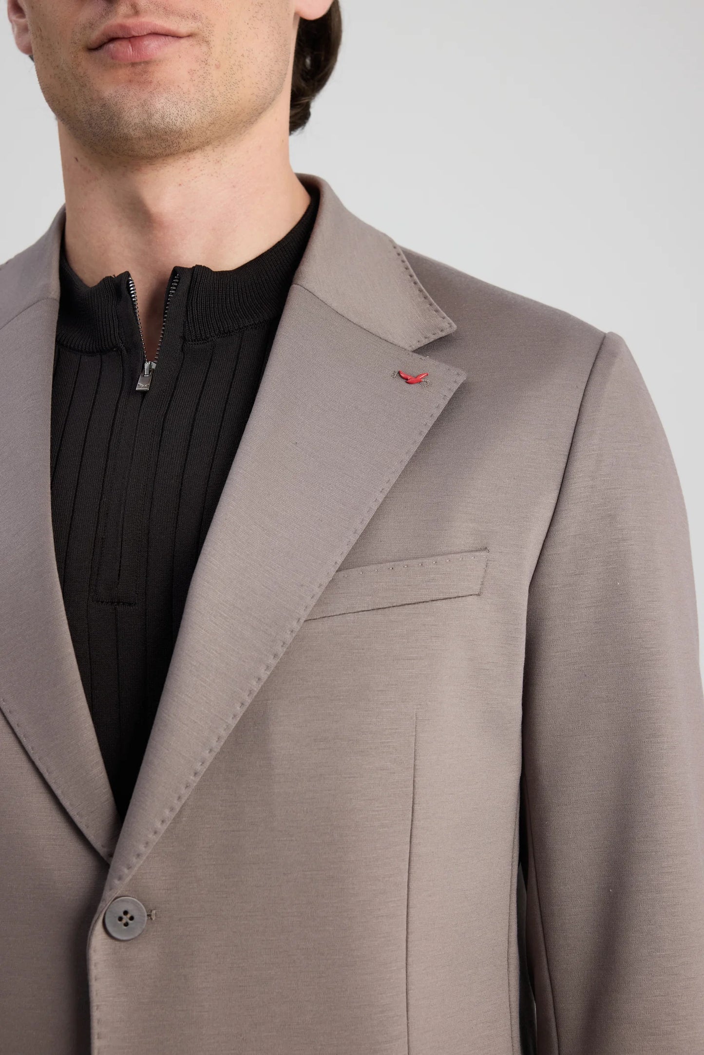 Ds Damat Comfort Fit Vizon Örme Takim Elbise