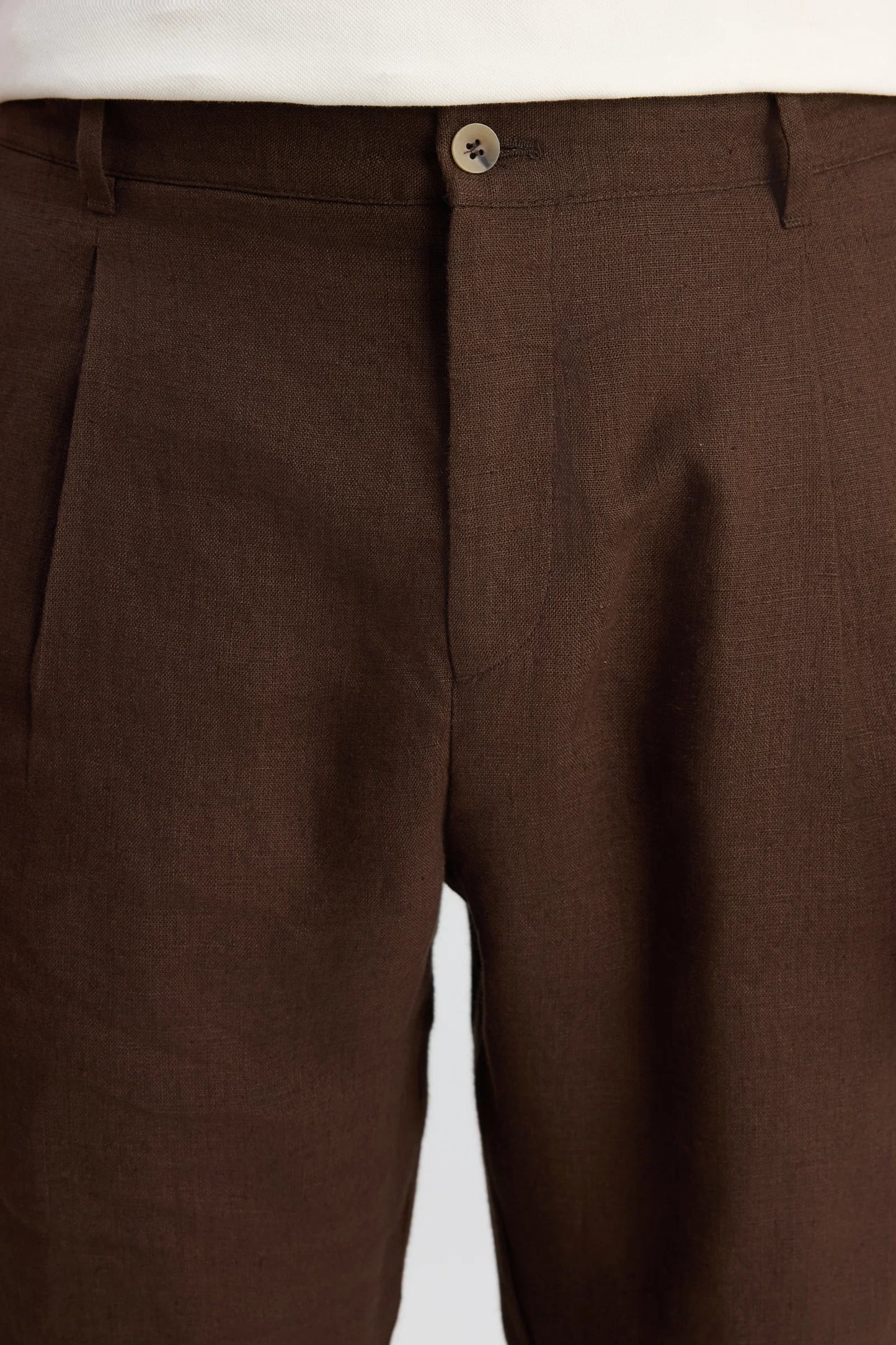 Ds Damat Relaxed Fit Kahverengi Düz Jogger Pantolon