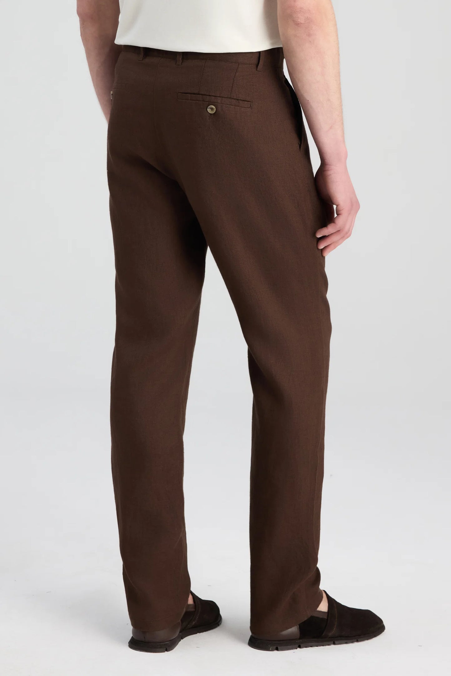 Ds Damat Relaxed Fit Kahverengi Düz Jogger Pantolon