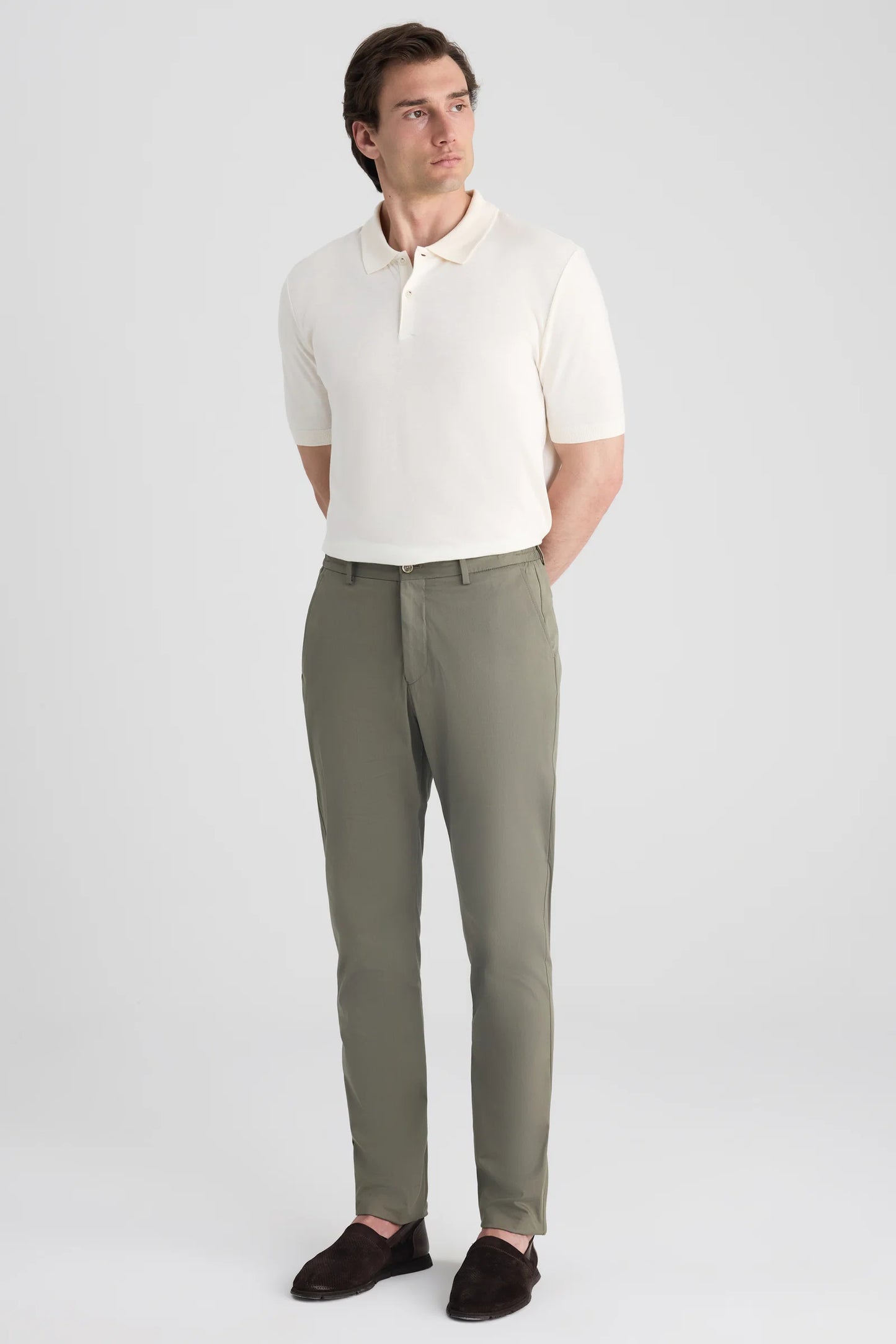 Twn Relaxed Fit (pilesiz) Haki Jogger Pantolon
