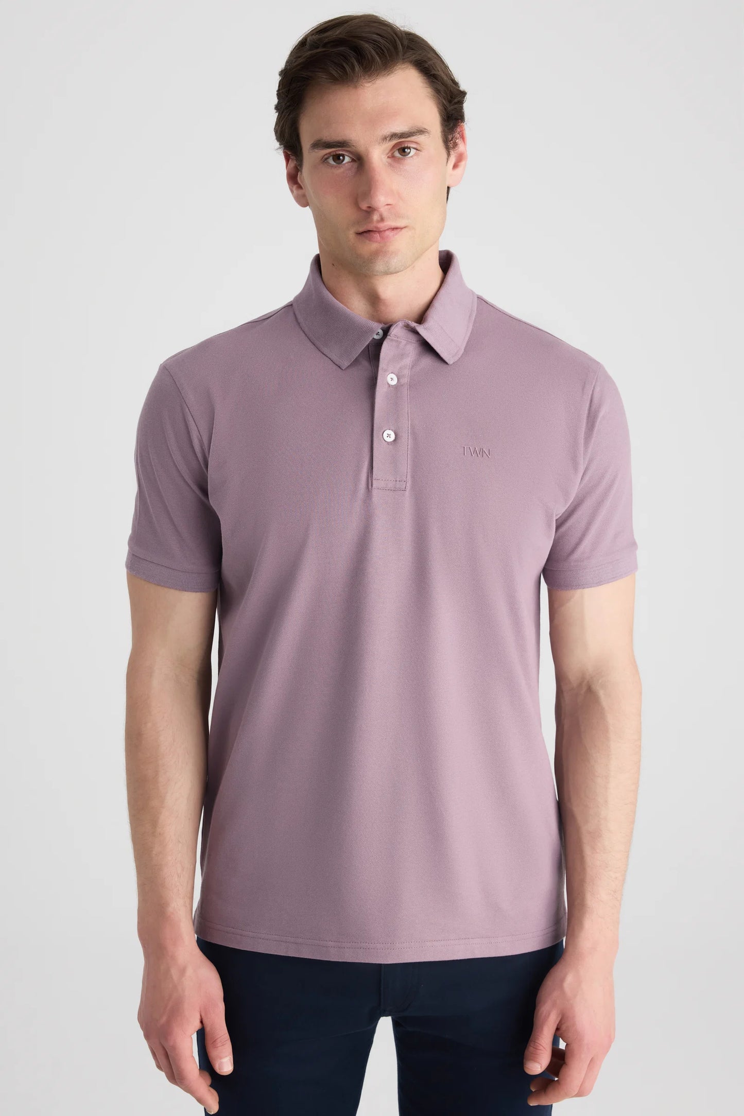 Ds Damat Regular Fit Lila Düz T-shirt