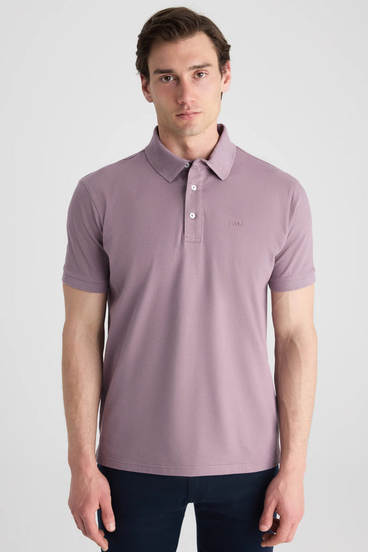 Ds Damat Regular Fit Lila Düz T-shirt