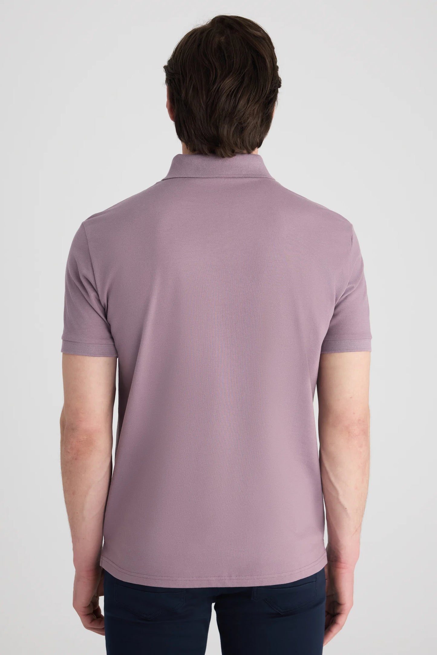Ds Damat Regular Fit Lila Düz T-shirt
