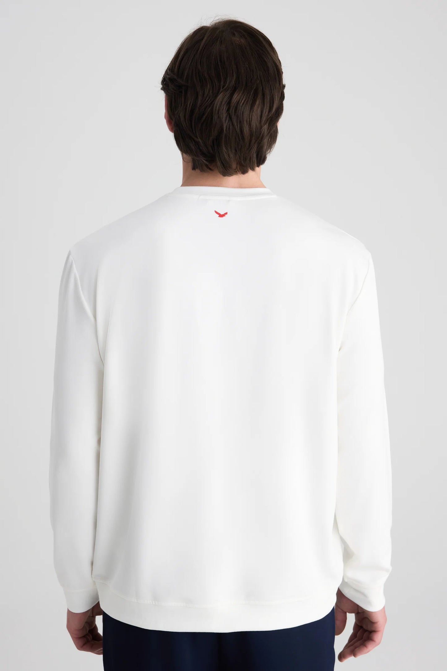 Ds Damat Regular Fit Ekru Düz Sweatshirt