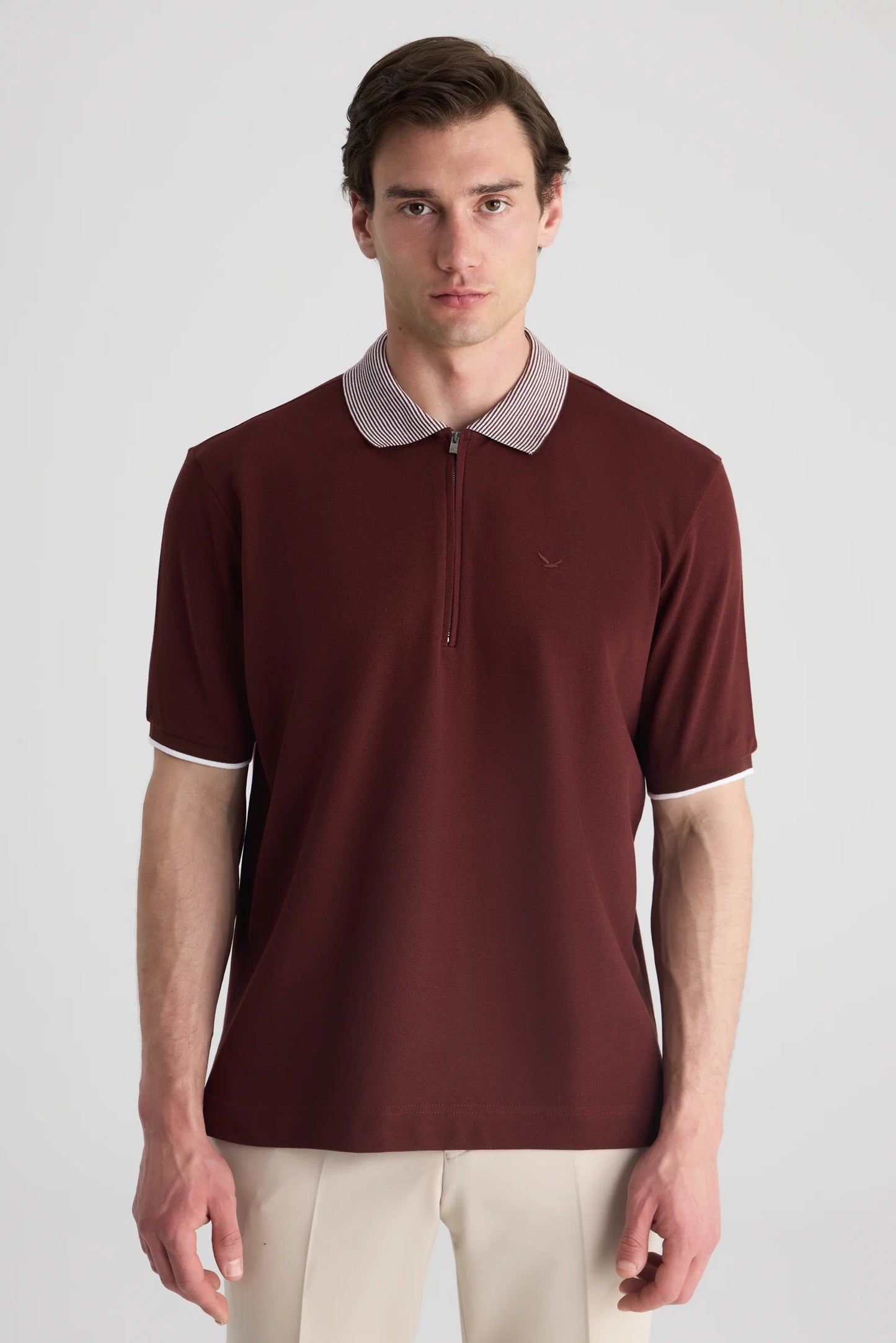 Ds Damat Regular Fit Pas Düz T-shirt