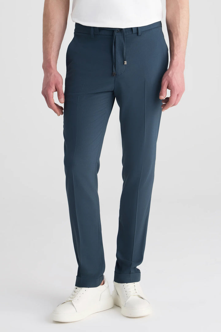 Twn Slim Fit Petrol Jogger Pantolon