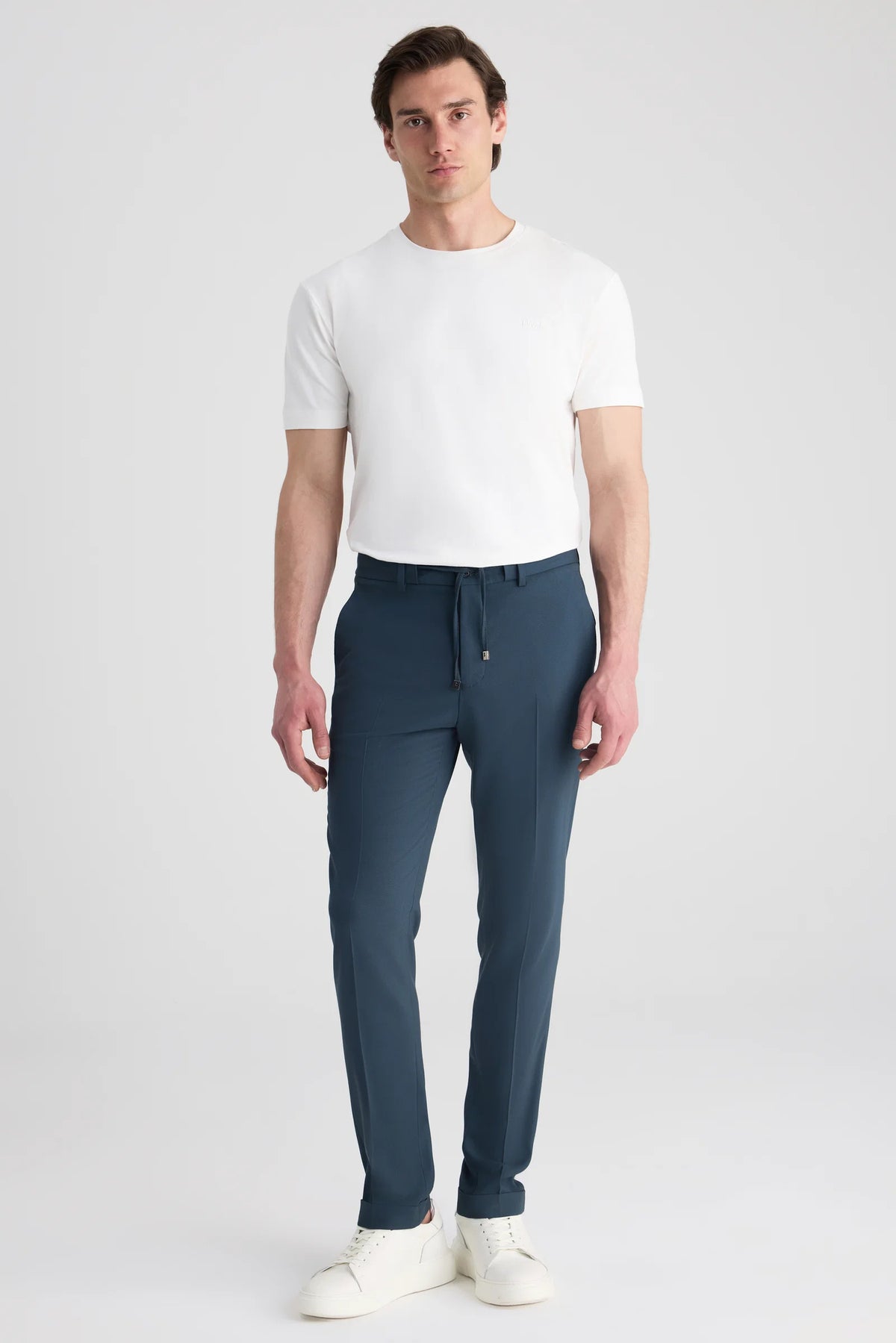 Twn Slim Fit Petrol Jogger Pantolon