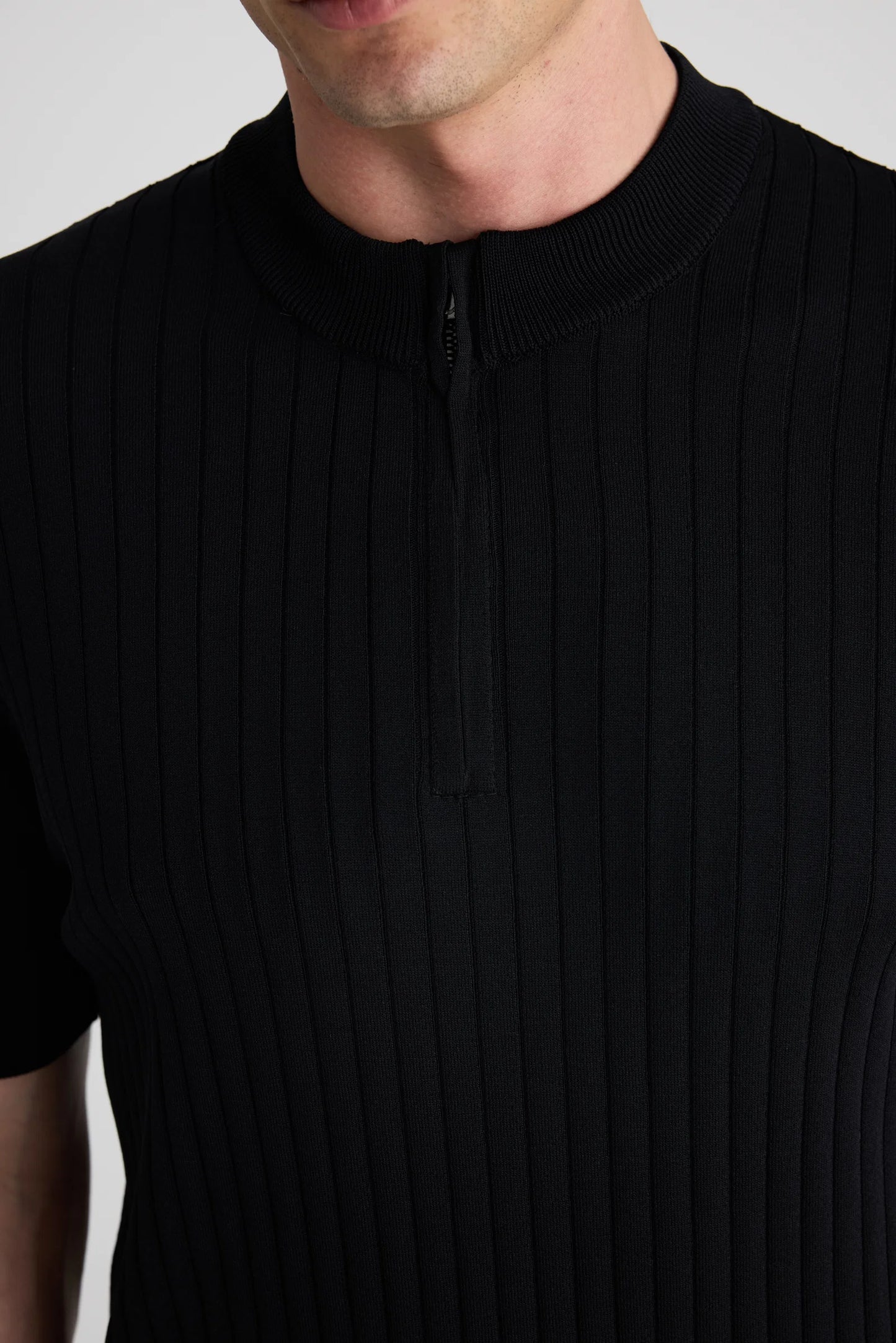 Ds Damat Regular Fit Siyah Düz Kazak