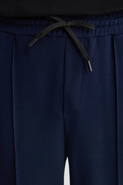 Ds Damat Regular Fit Lacivert Düz Eşofman Alt