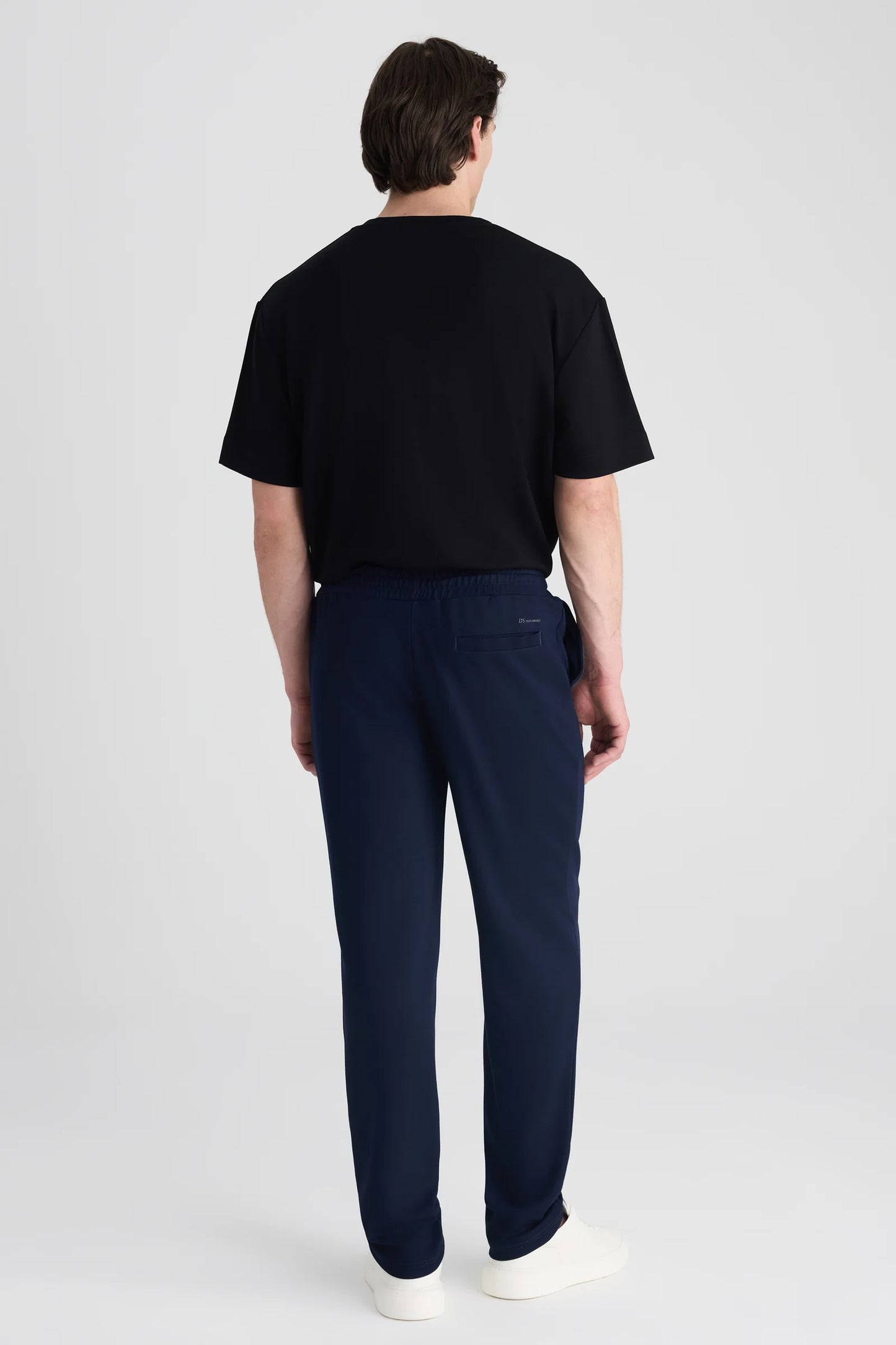 Ds Damat Regular Fit Lacivert Düz Eşofman Alt