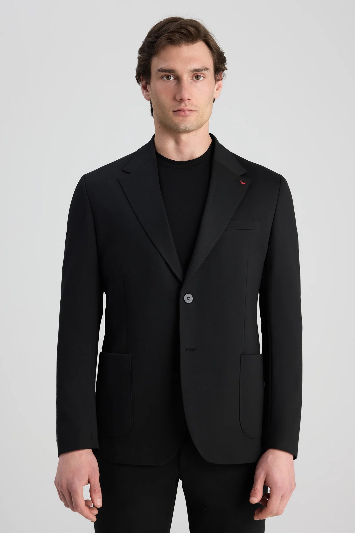 Ds Damat Comfort Fit Siyah Örme Takim Elbise