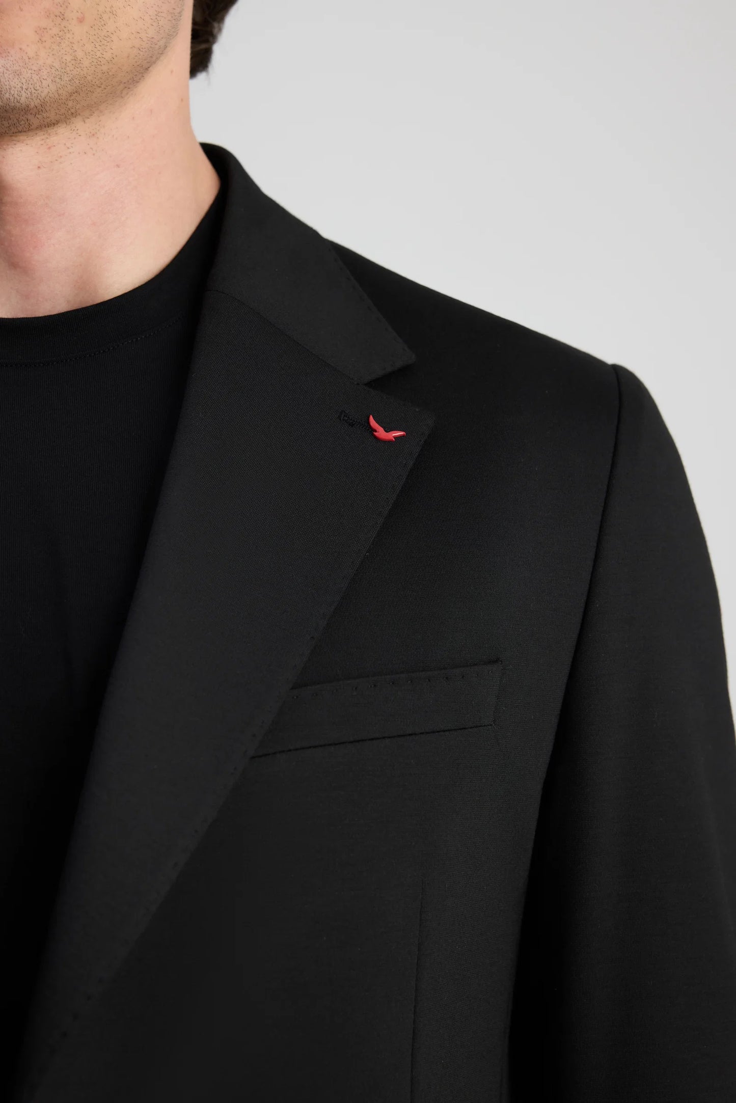 Ds Damat Comfort Fit Siyah Örme Takim Elbise