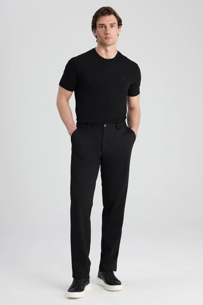 Ds Damat Comfort Fit Siyah Örme Takim Elbise