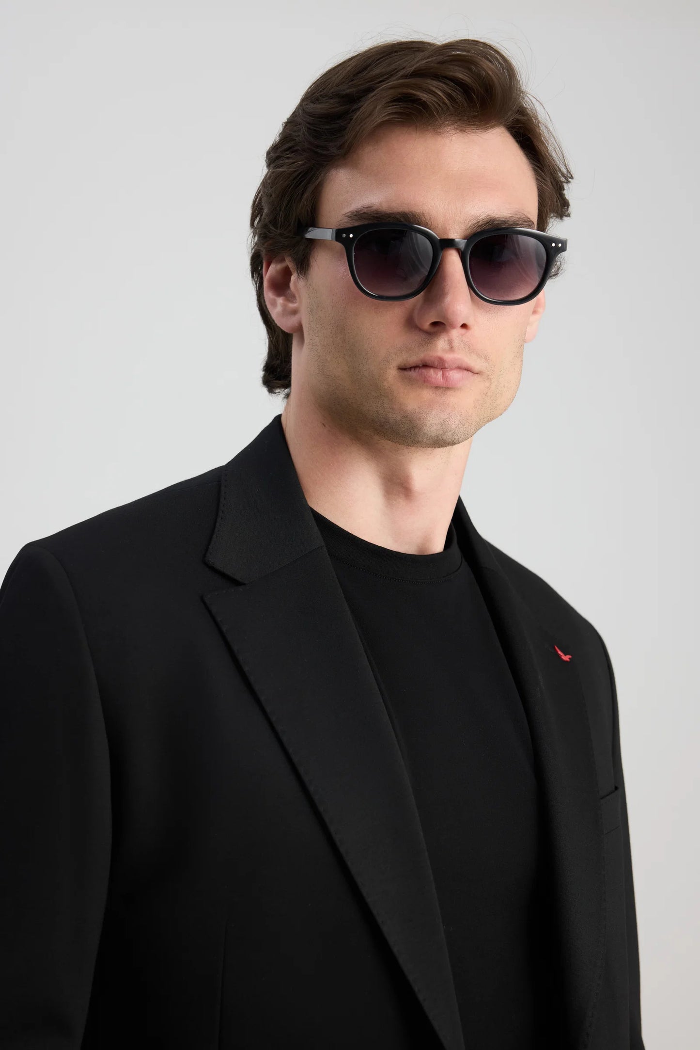 Ds Damat Comfort Fit Siyah Örme Takim Elbise