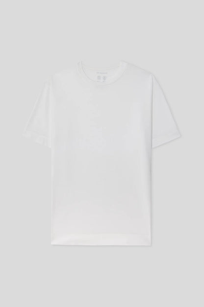 Ds Damat Regular Fit Beyaz Düz T-shirt