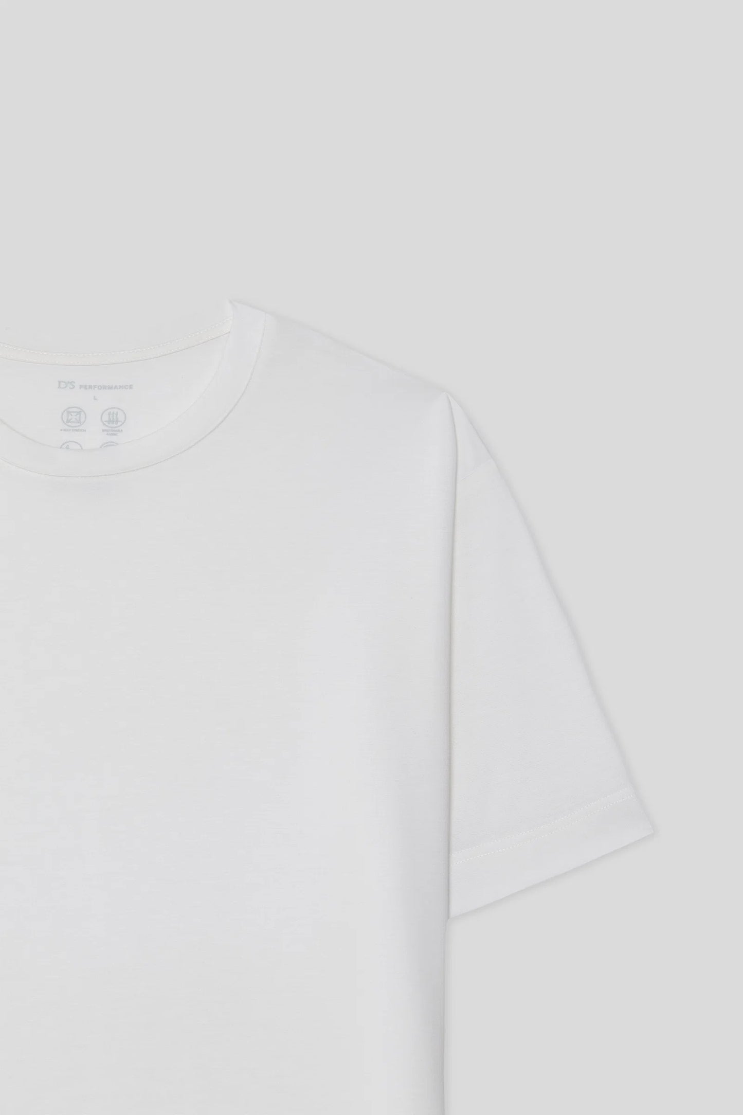 Ds Damat Regular Fit Beyaz Düz T-shirt