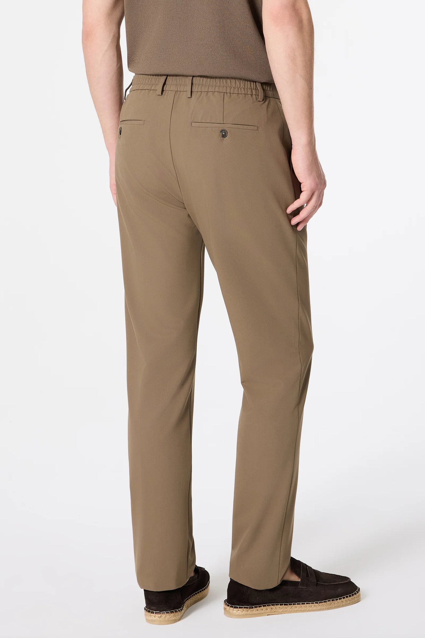 Tween Relaxed Fit (pilesiz) Vizon Kumaş Pantolon