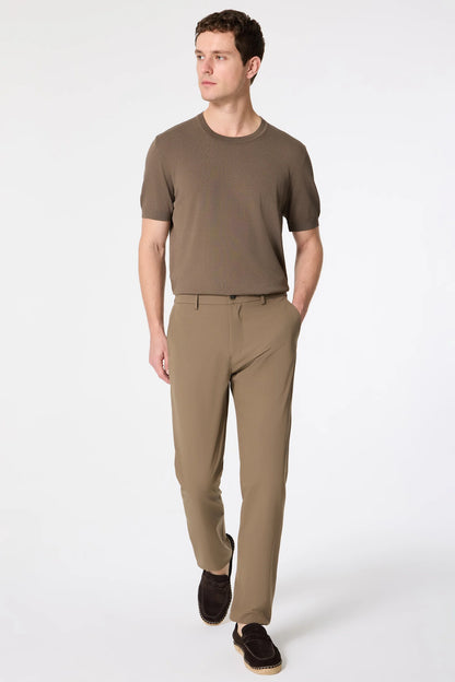 Tween Relaxed Fit (pilesiz) Vizon Kumaş Pantolon