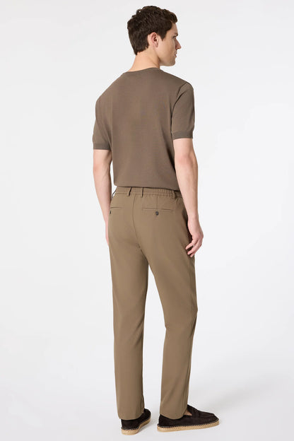 Tween Relaxed Fit (pilesiz) Vizon Kumaş Pantolon