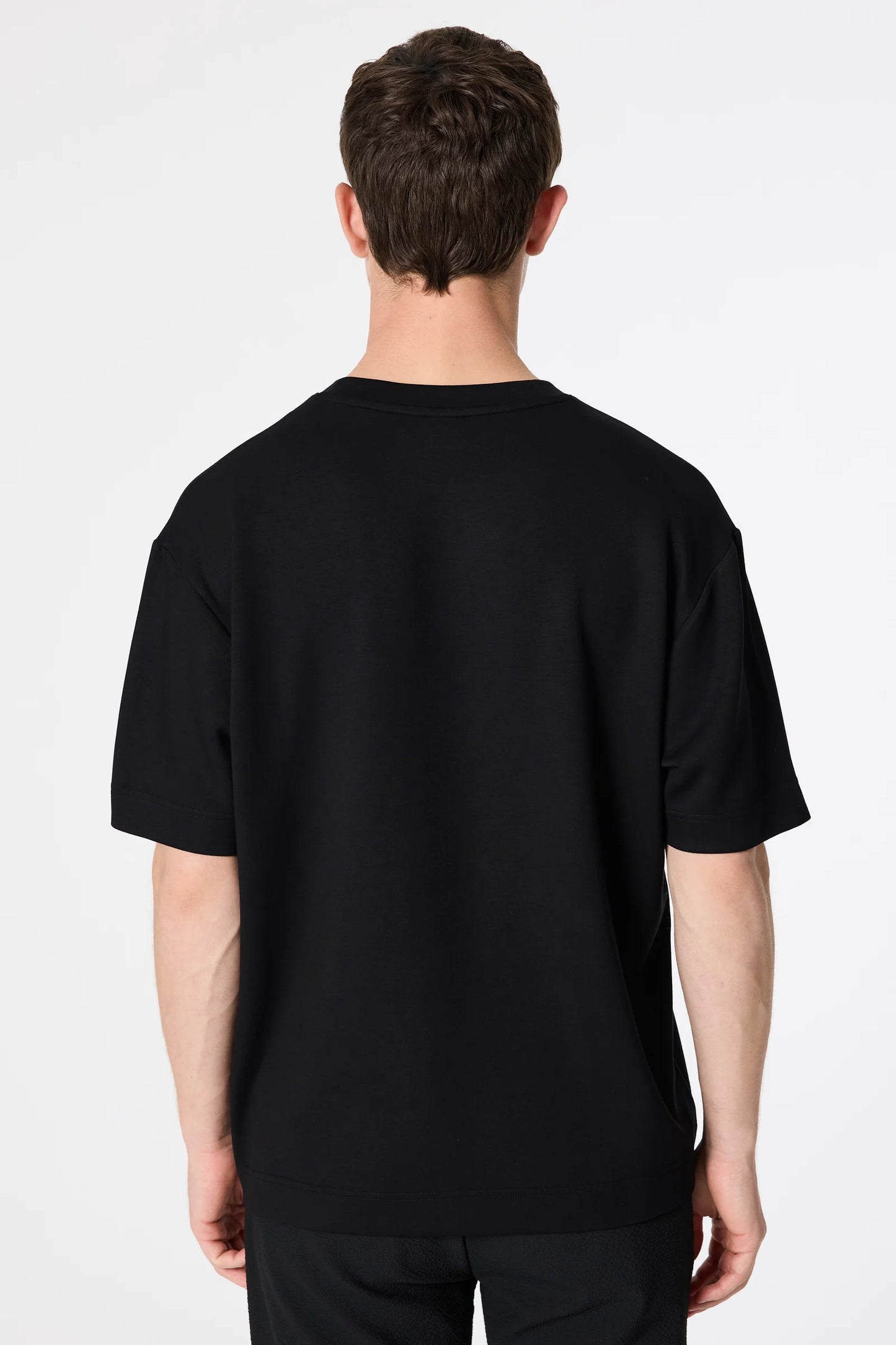 Tween Relaxed Fit Siyah T-shirt