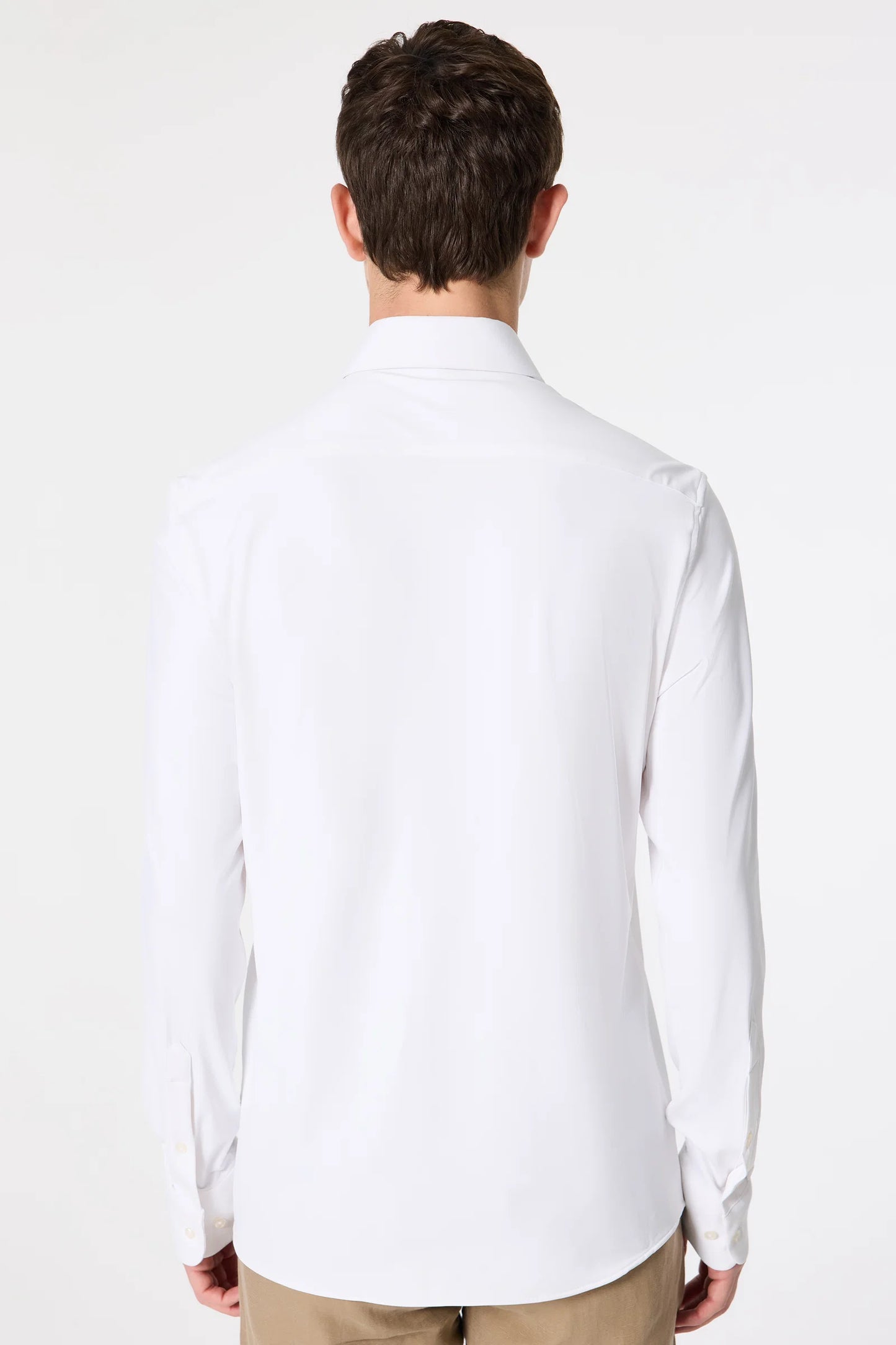 Tween Slim Fit Beyaz Düz Gömlek