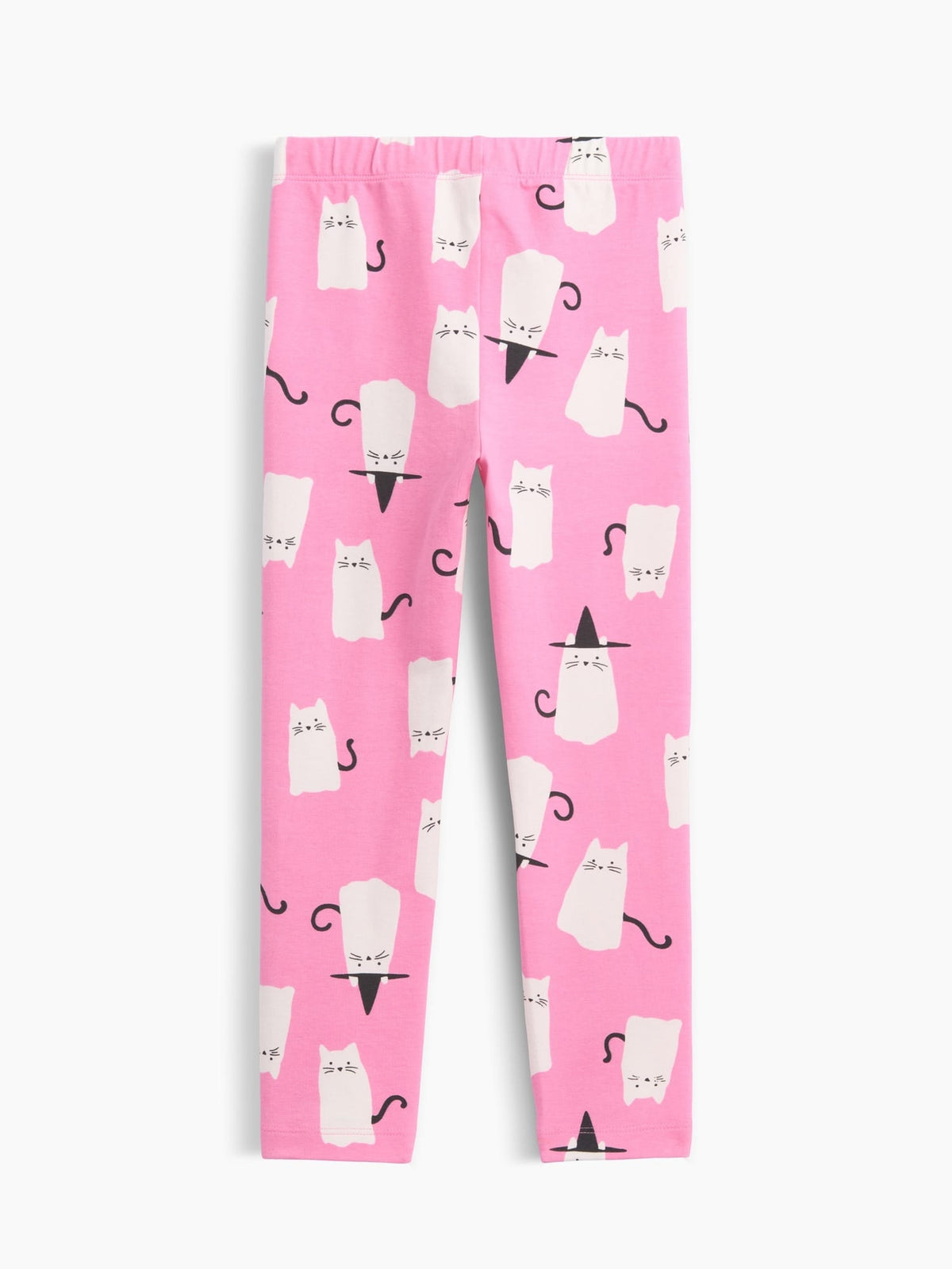 Açık Pembe Pull-on Stretch Jersey Tayt