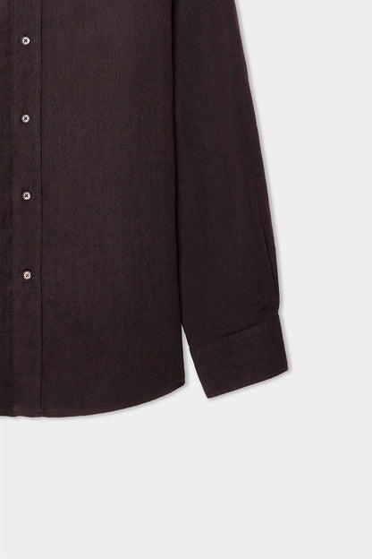 Damat Comfort Kahverengi Armürlü Gömlek