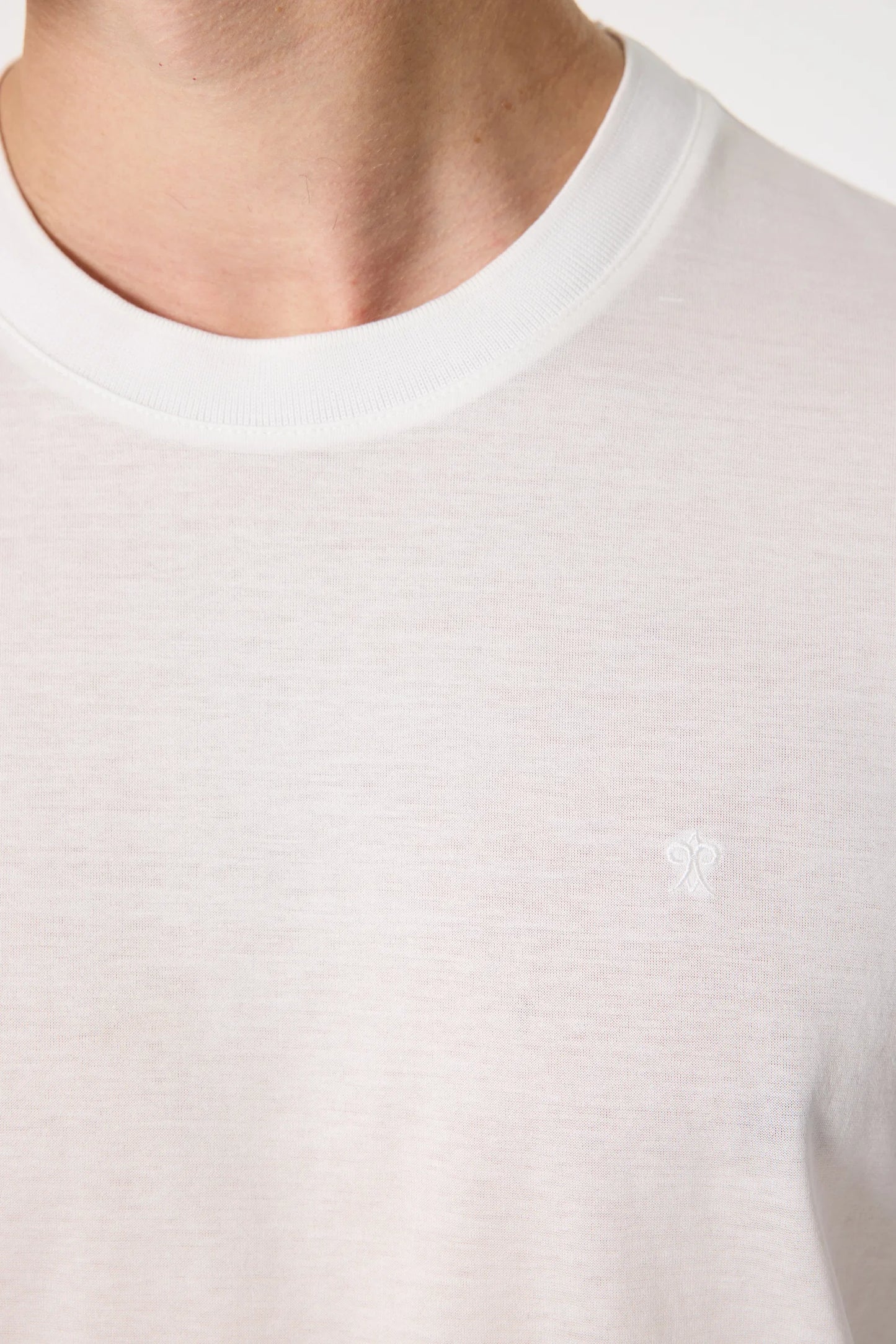 Damat Regular Fit Ekru T-shirt