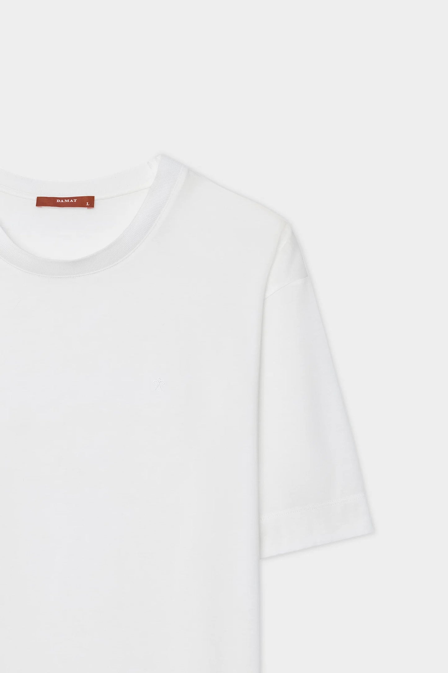 Damat Regular Fit Ekru T-shirt