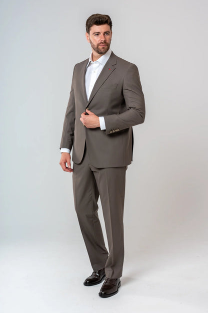 Ds Damat Comfort Fit Vizon Düz Takim Elbise