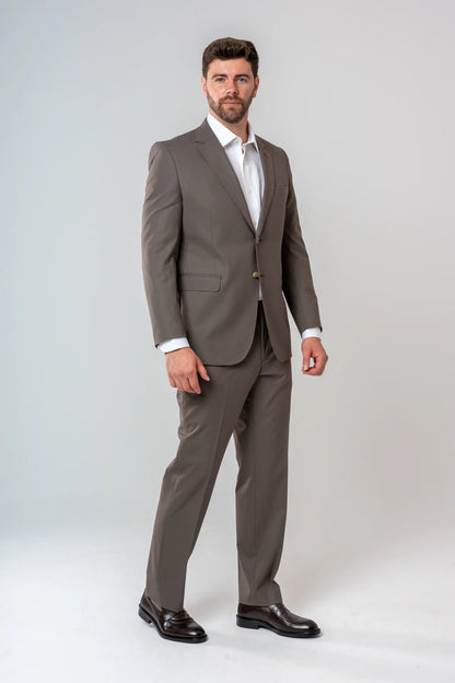 Ds Damat Comfort Fit Vizon Düz Takim Elbise