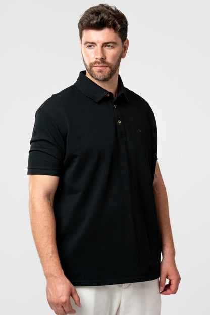 Ds Damat Regular Fit Siyah Pike Dokulu T-shirt