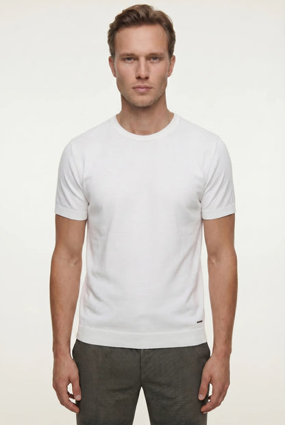 Tween Ekru Yazlık Rayon Triko Kazak