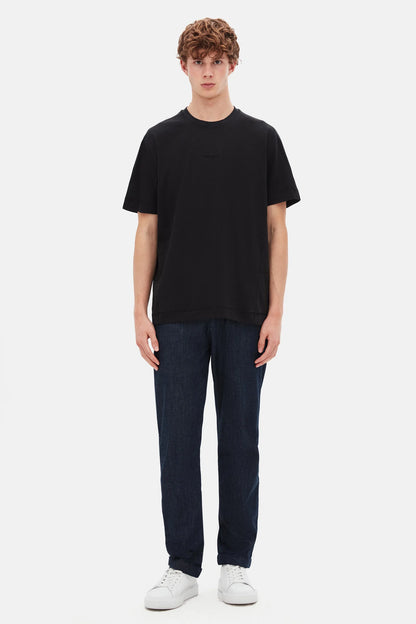 Tween Relaxed Fit Siyah T-shirt