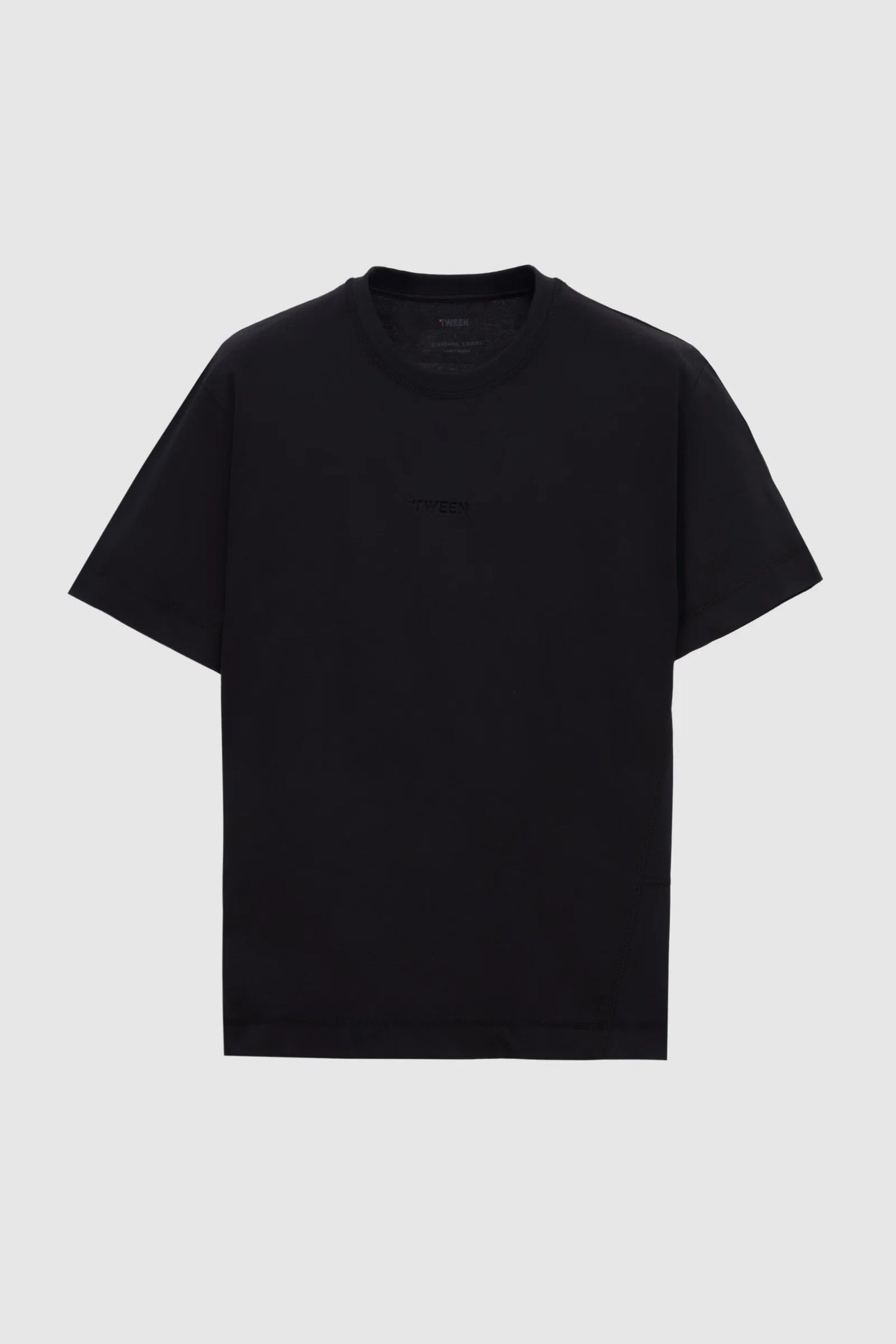 Tween Relaxed Fit Siyah T-shirt