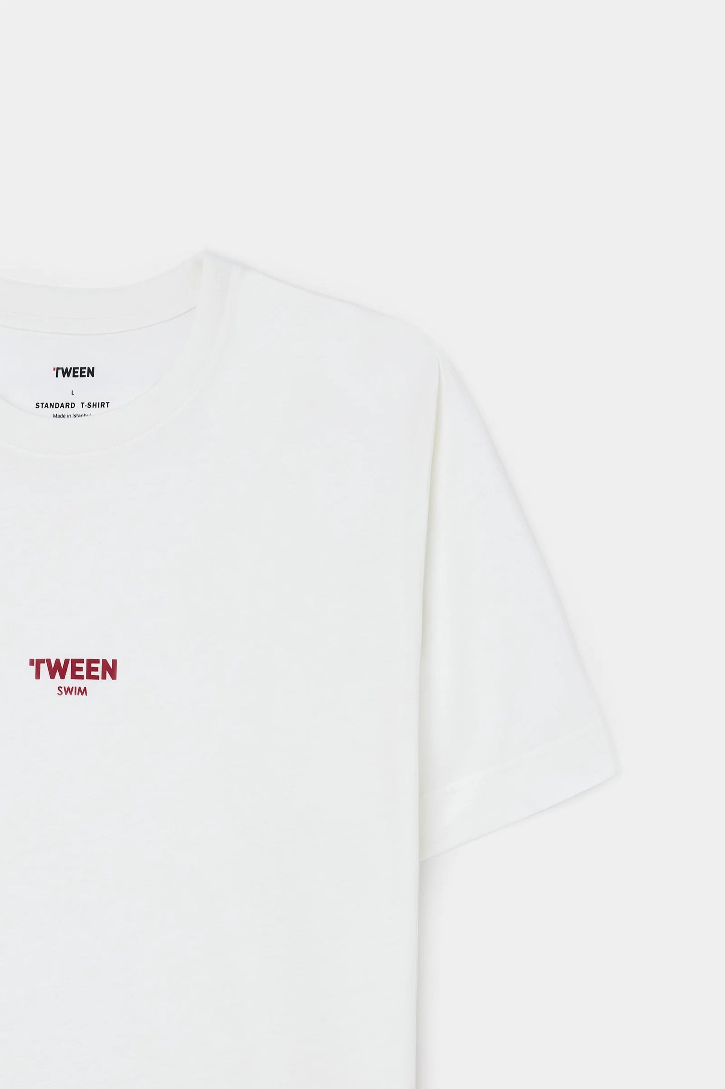 Tween Relaxed Fit Ekru T-shirt