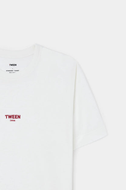 Tween Relaxed Fit Ekru T-shirt