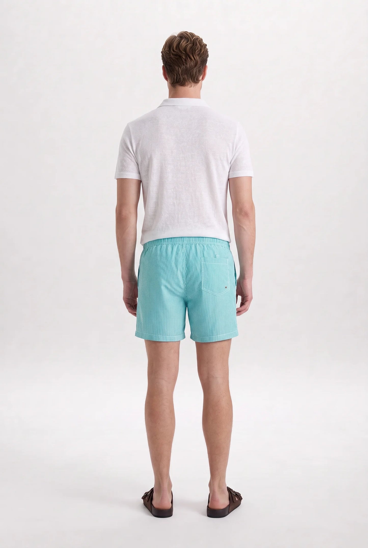 Tween Regular Fit Yeşil Şort Mayo