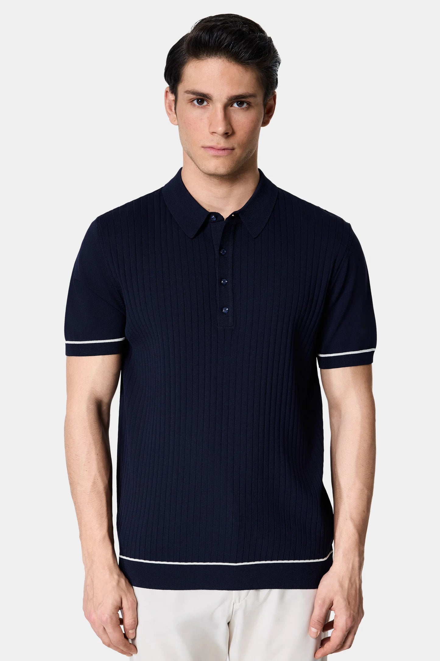 Damat Regular Fit Lacivert Triko